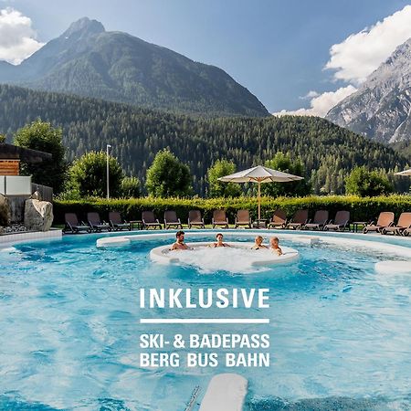Hotel Belvedere Scuol Exterior foto